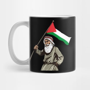 Free Palestine - Flag Mug